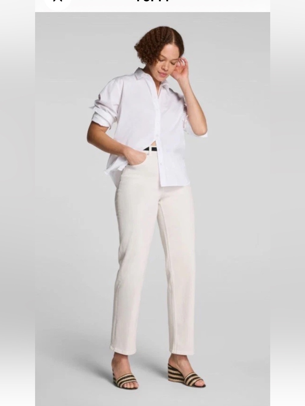 SPANXshape® Authentic 360 90s Straight Leg Jeans